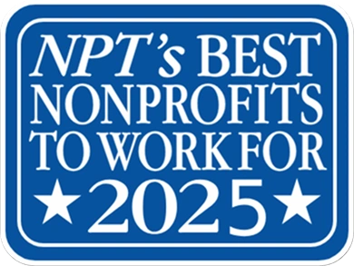 Nonprofit Times Best Nonprofits to Work For Badge (2025)